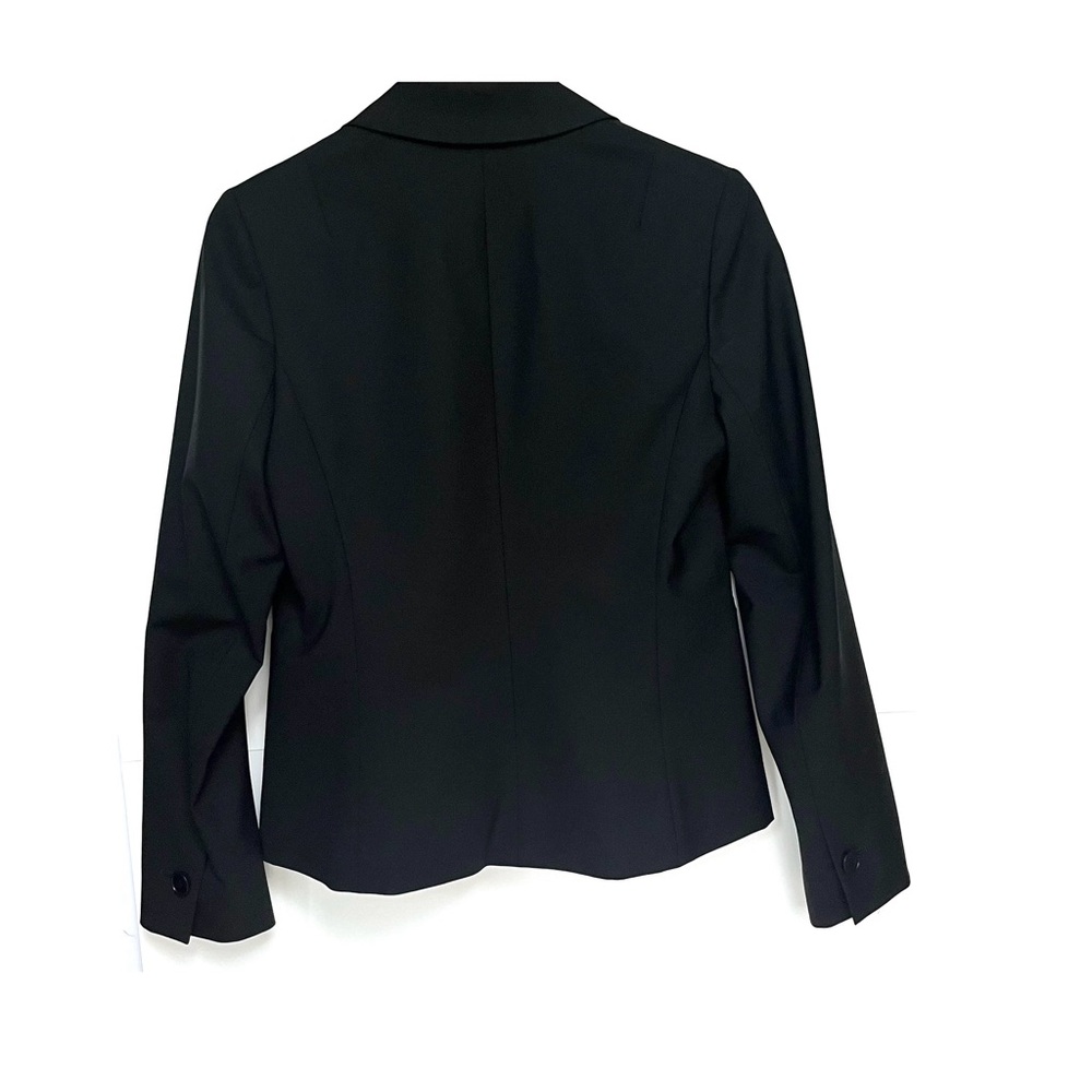 NWT | Theory | Black Wool Blend | Contemporary Women Blazer | Sz Medium - Picture 5 of 16